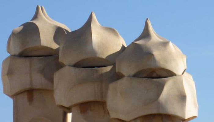 la pedrera roof art